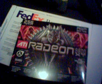 My brand new (shiny!) Radeon 9800XT 256mb